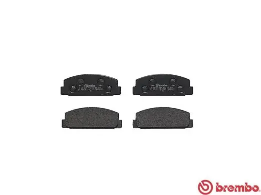 P49037 Brembo Колодки гальмівні задні, дискові