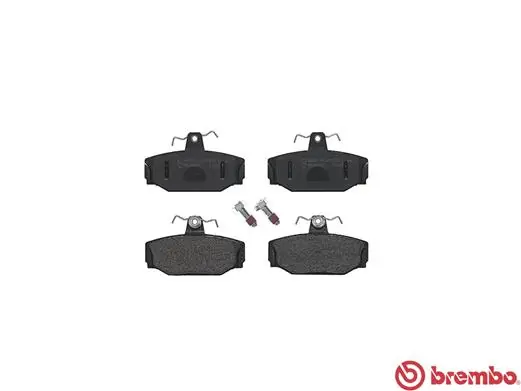 P86009 Brembo Колодки гальмівні задні, дискові