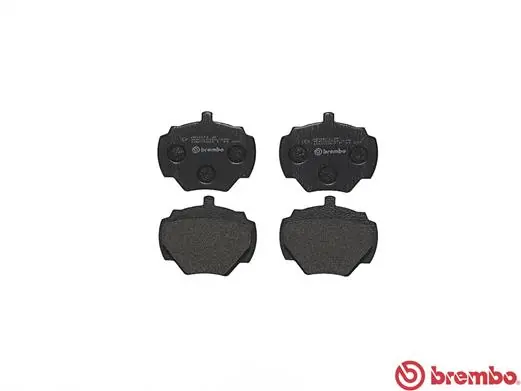 P44001 Brembo Колодки гальмівні задні, дискові