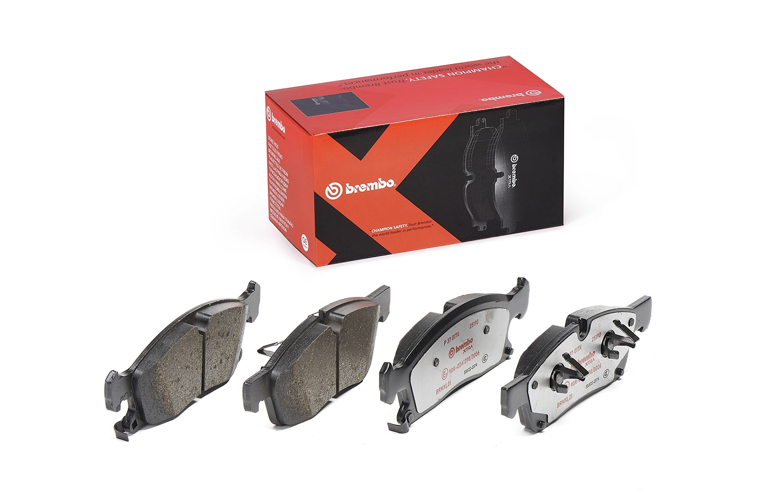 P37017X Brembo Передні гальмівні колодки