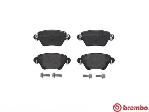P24059 Brembo Колодки гальмівні задні, дискові
