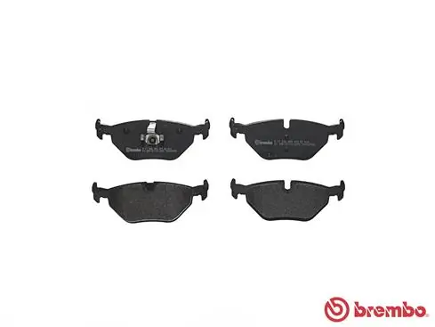 P71006 Brembo Колодки гальмівні задні, дискові