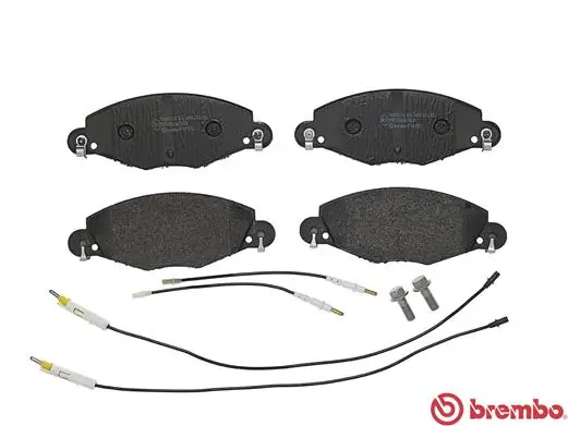 P61072 Brembo Передні гальмівні колодки