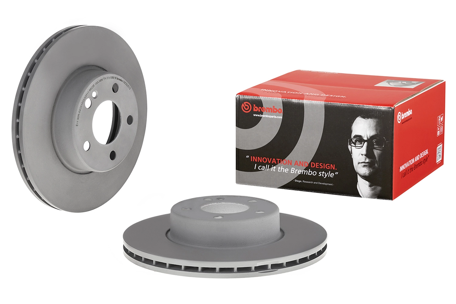 09D52513 Brembo Гальмо дискове переднє