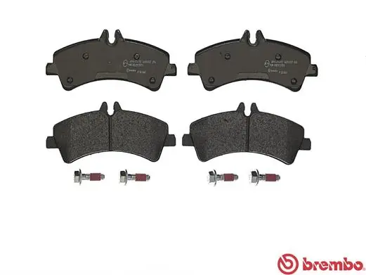P50060 Brembo Колодки гальмівні задні, дискові