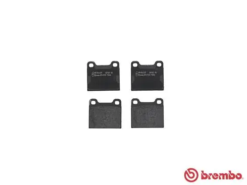 P50066 Brembo Колодки гальмівні задні, дискові