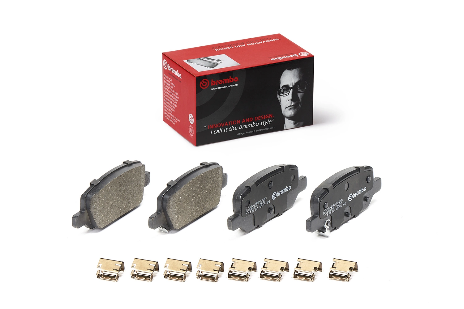 P09027 Brembo Колодки гальмівні задні, дискові
