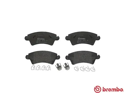 P61067 Brembo Передні гальмівні колодки