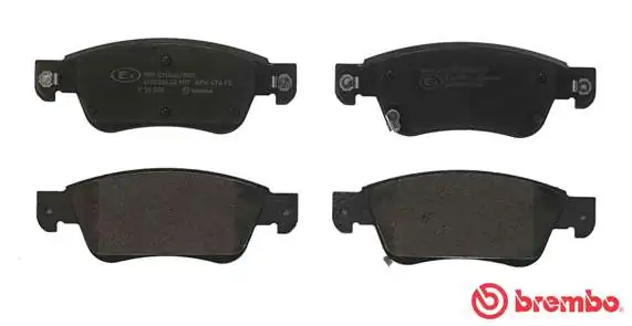 P56080 Brembo Передні гальмівні колодки