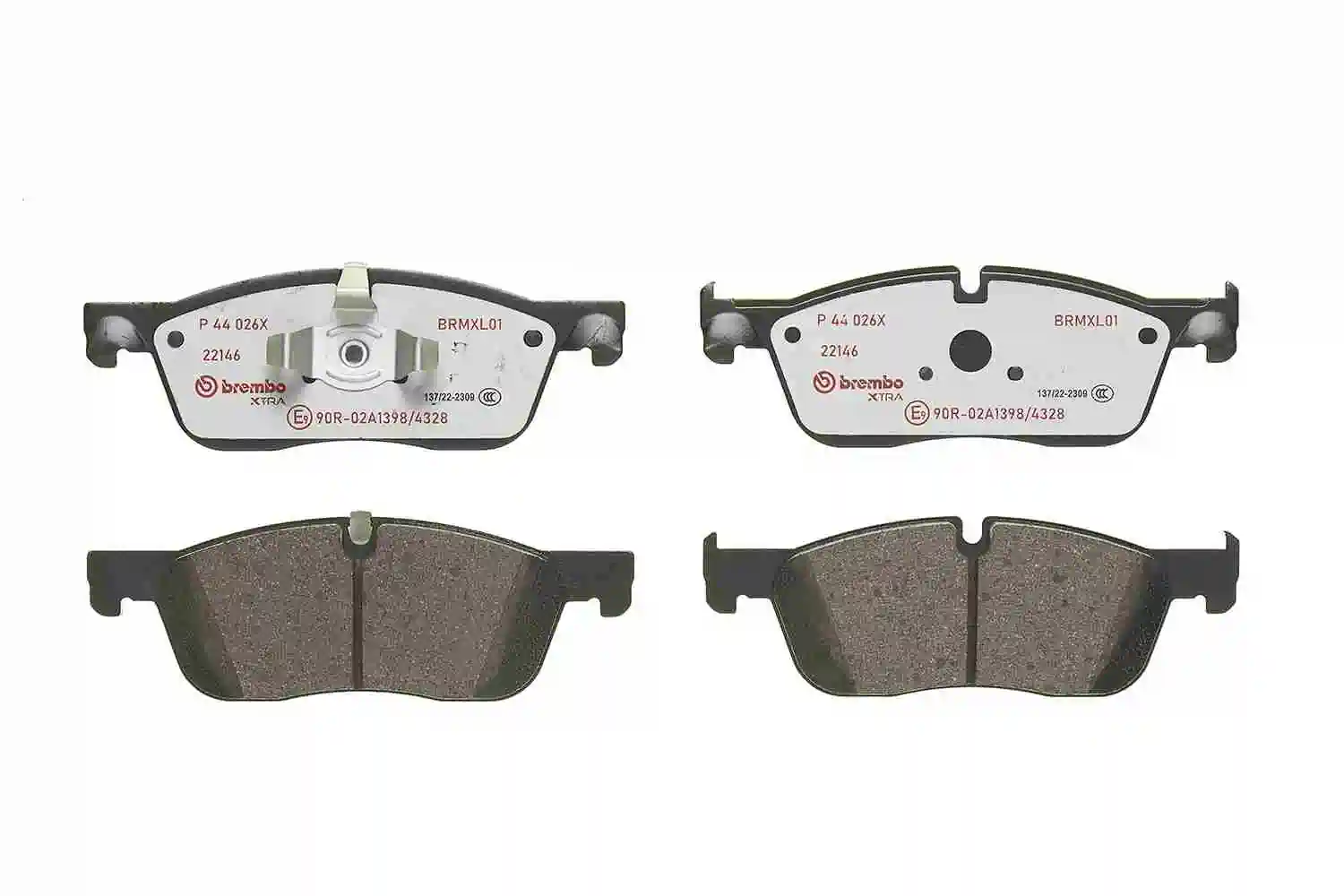 P44026X Brembo Передні гальмівні колодки