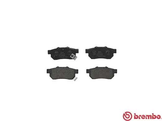 P28025 Brembo Колодки гальмівні задні, дискові