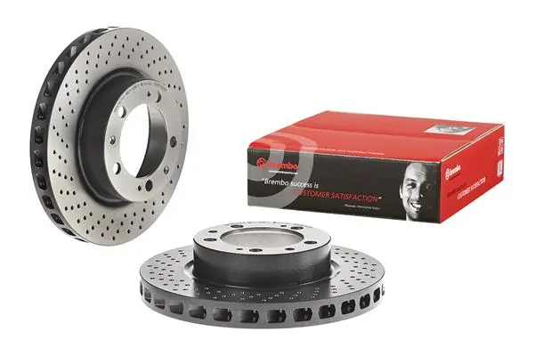 09842011 Brembo Гальмо дискове переднє