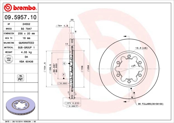 09595710 Brembo