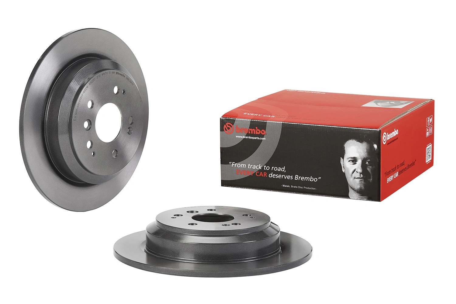 08E29511 Brembo Дискові гальма