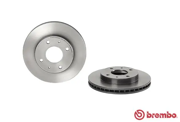 09704311 Brembo Гальмо дискове переднє