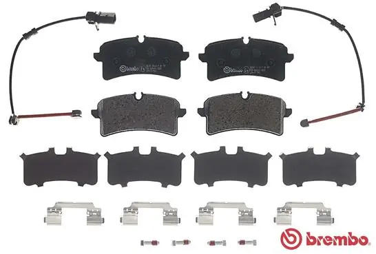 P85151 Brembo Колодки гальмівні задні, дискові