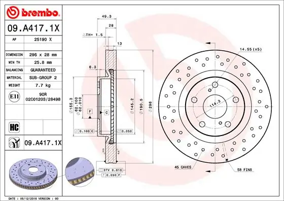 09A4171X Brembo