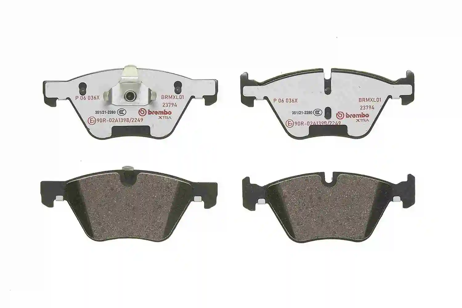 P06036X Brembo Передні гальмівні колодки