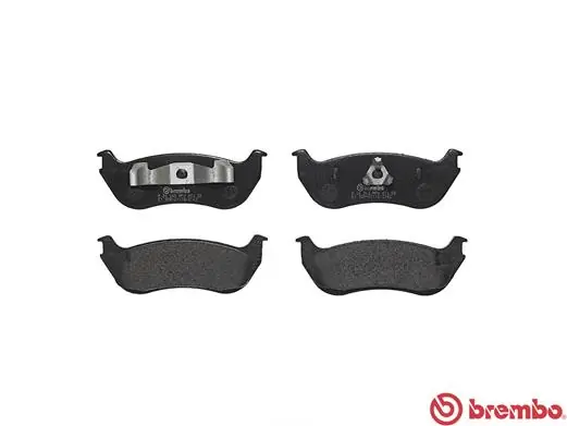 P24068 Brembo Колодки гальмівні задні, дискові