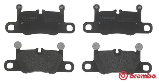 P65031 Brembo Колодки гальмівні задні, дискові