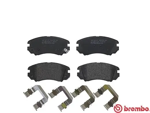 P30043 Brembo Передні гальмівні колодки