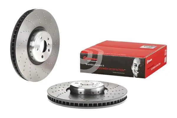 09D89823 Brembo Гальмо дискове переднє