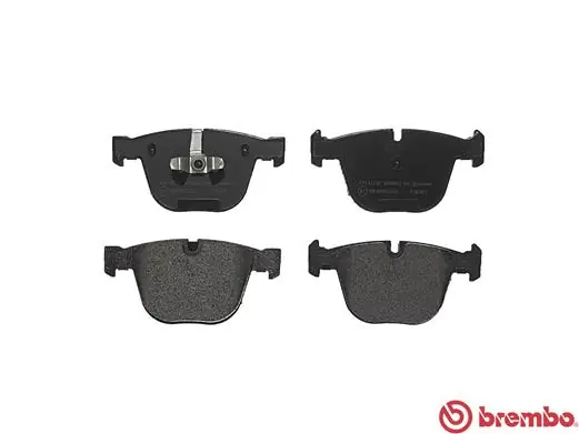 P06053 Brembo Колодки гальмівні задні, дискові