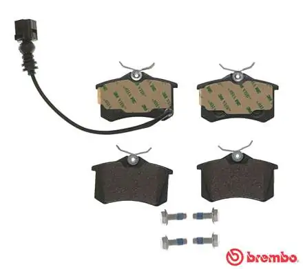 P85066 Brembo Колодки гальмівні задні, дискові