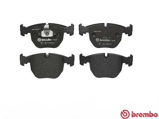 P06021 Brembo Передні гальмівні колодки