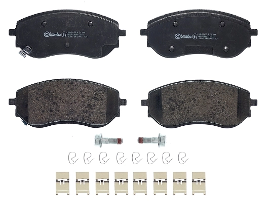 P50144 Brembo Передні гальмівні колодки