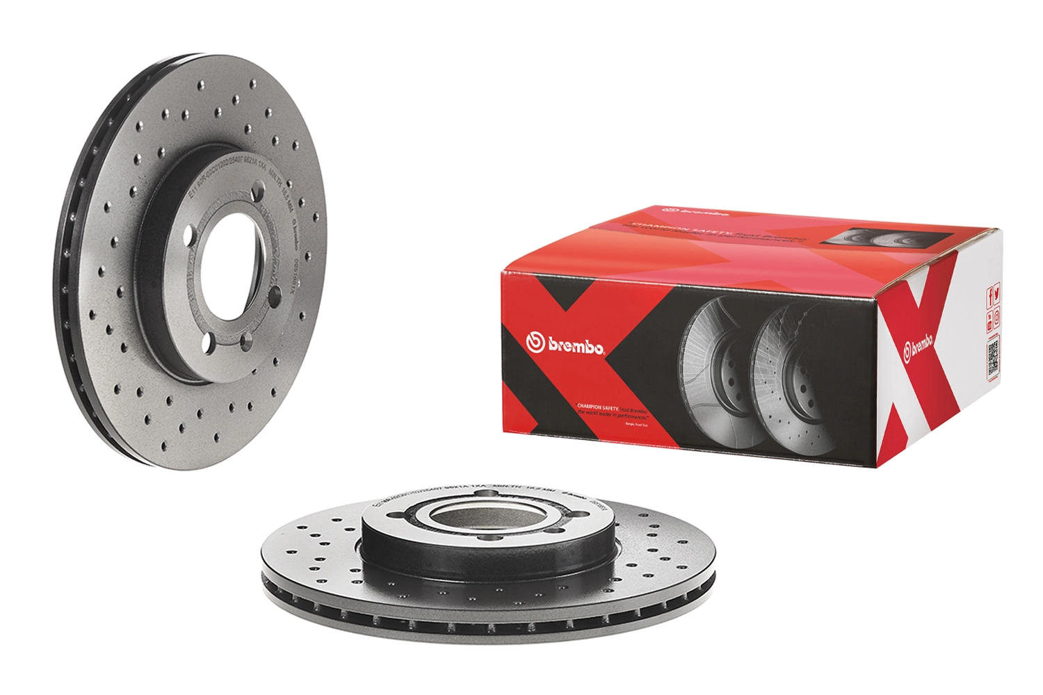 0951661X Brembo Гальмо дискове переднє