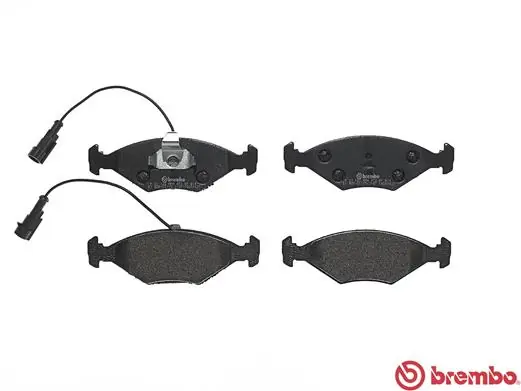 P23122 Brembo Передні гальмівні колодки