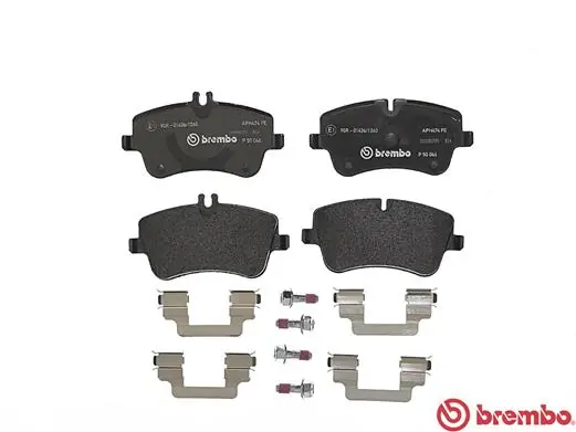 P50046 Brembo Передні гальмівні колодки