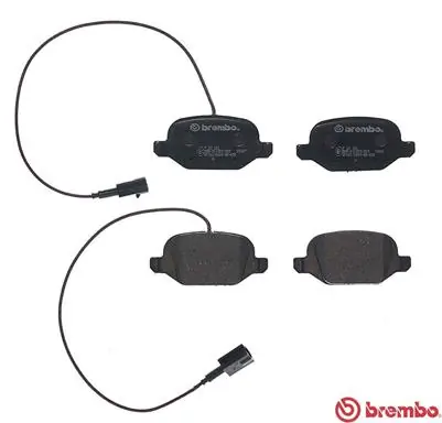 P23181 Brembo Передні гальмівні колодки