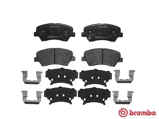 P30073 Brembo Передні гальмівні колодки