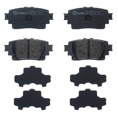 P83174 Brembo Колодки гальмівні задні, дискові
