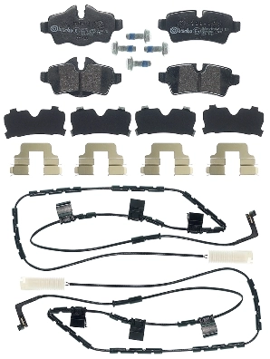 P06103 Brembo Колодки гальмівні задні, дискові