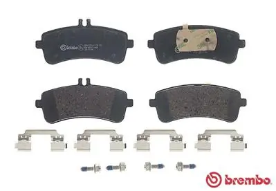 P50132 Brembo Колодки гальмівні задні, дискові
