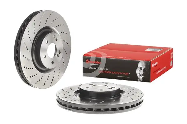 09B76951 Brembo Гальмо дискове переднє