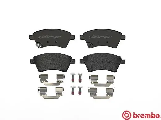 P23105 Brembo Передні гальмівні колодки