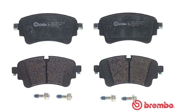 P85154 Brembo Колодки гальмівні задні, дискові