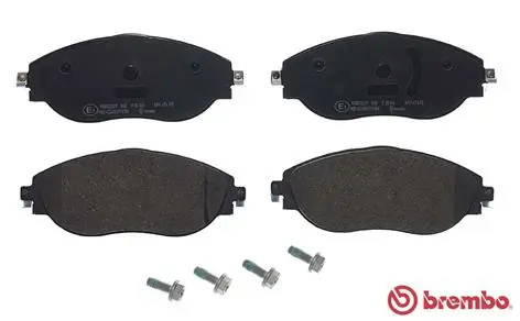P85166 Brembo Передні гальмівні колодки