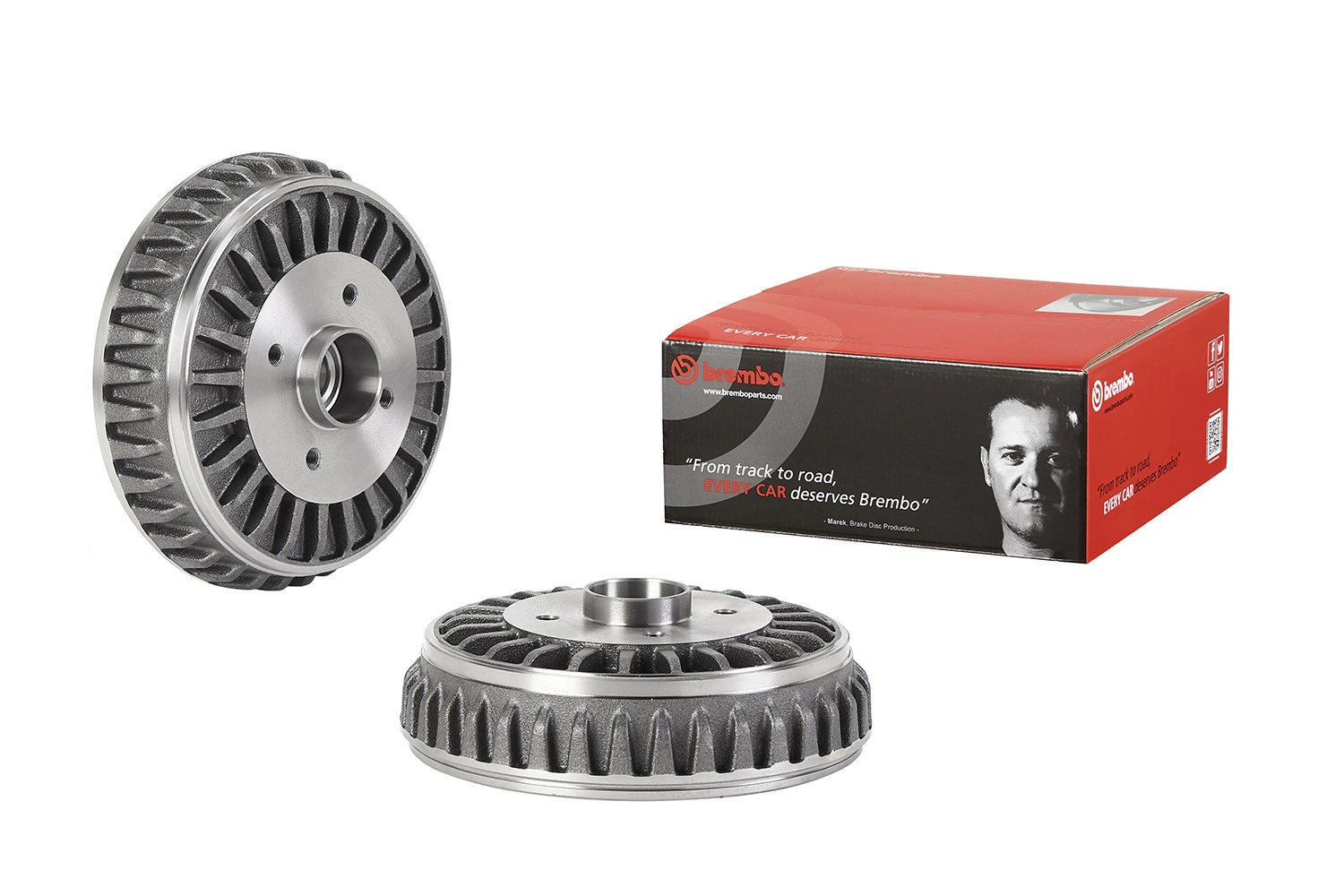 14E31250 Brembo Барабан гальмівний задній