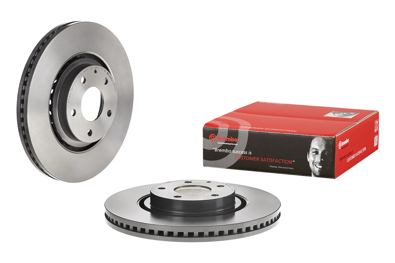 09E03411 Brembo Гальмо дискове переднє