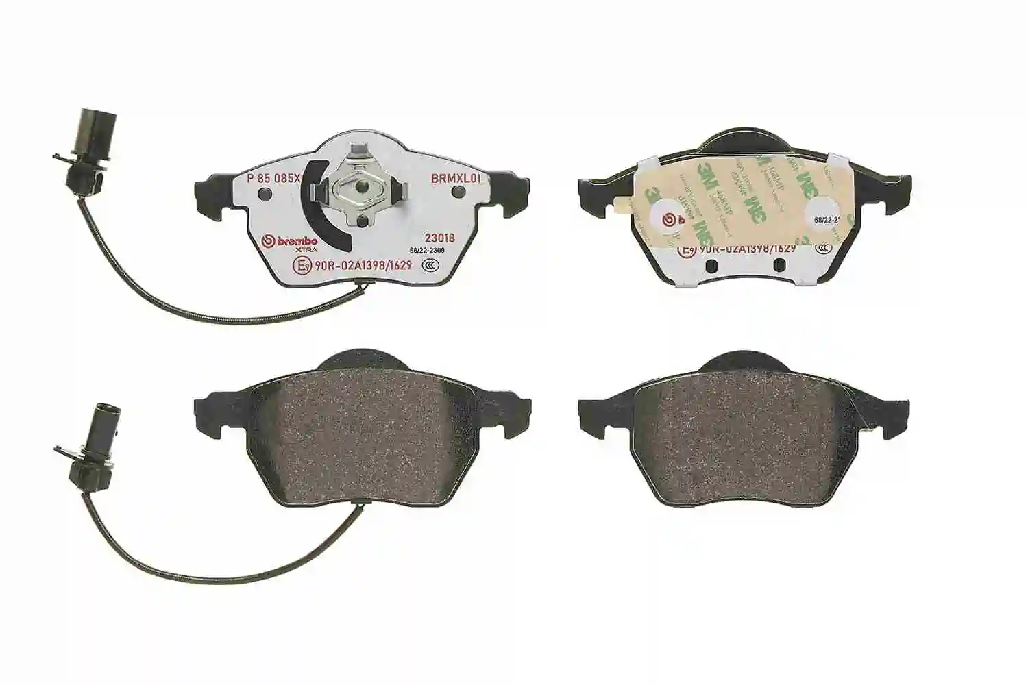 P85085X Brembo Передні гальмівні колодки