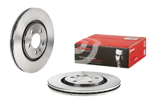 09557010 Brembo Гальмо дискове переднє
