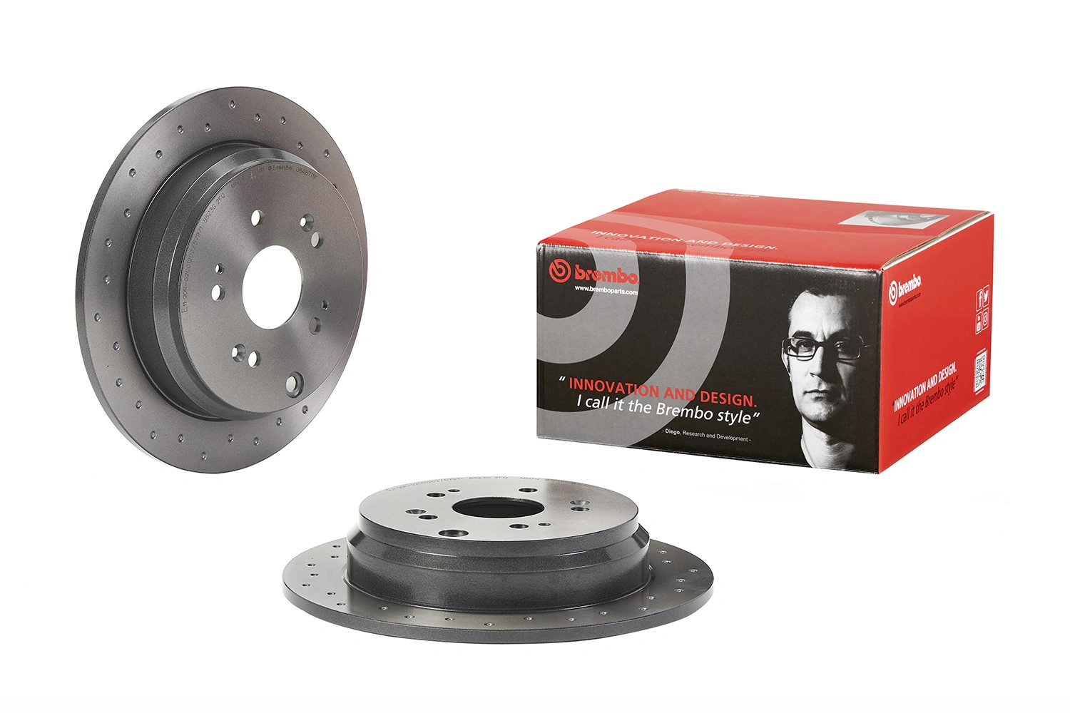 08A8711X Brembo Дискові гальма