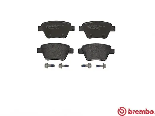 P85114 Brembo Колодки гальмівні задні, дискові
