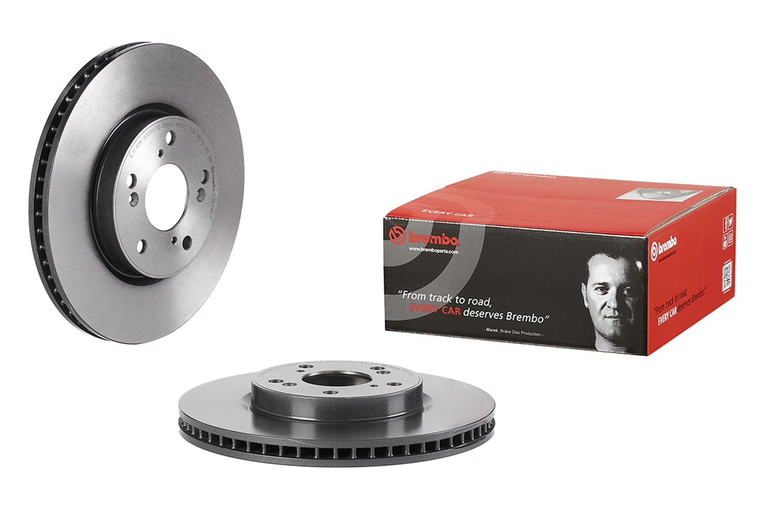 09D28011 Brembo Гальмо дискове переднє