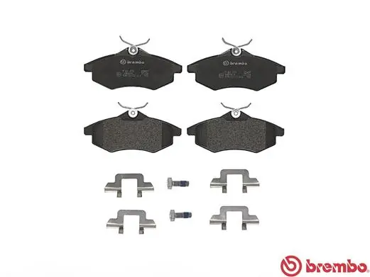P61074 Brembo Передні гальмівні колодки